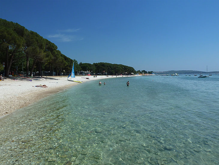 Beach, Fazana, Istria, Croatia
