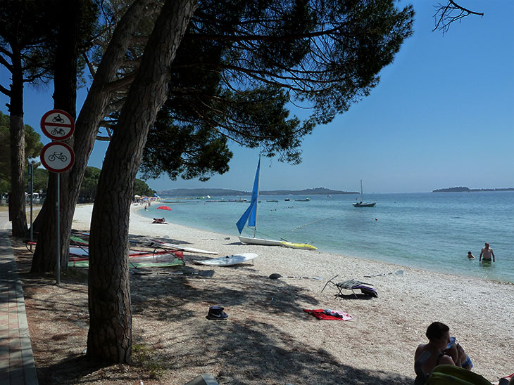 Beach, Fazana, Istria, Croatia